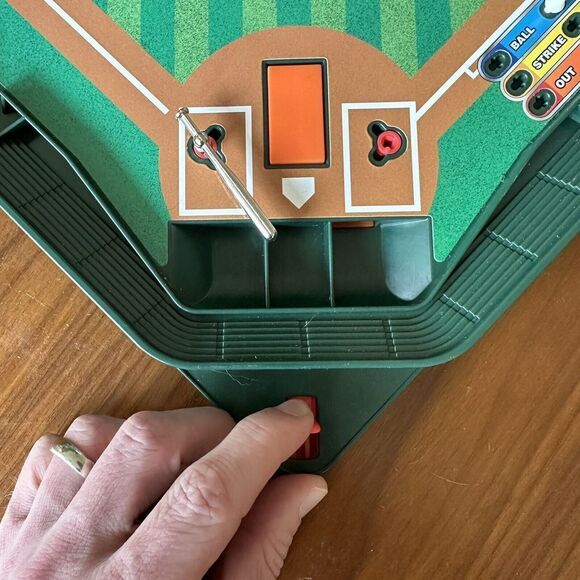 Game Zone Super Stadium Baseball Game with Realistic Baseball W/ Instructions - Picture 6 of 10